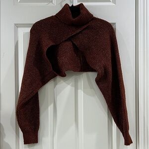 And Now This cross-front bolero, XS